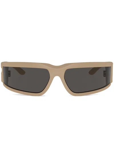 Dolce & Gabbana Brille Mit Eckigem Gestell In Nude