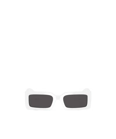DOLCE & GABBANA RECTANGLE-FRAME SUNGLASSES