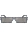 Dolce & Gabbana Rectangle Frame Sunglasses In Grey
