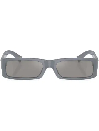DOLCE & GABBANA RECTANGLE FRAME SUNGLASSES