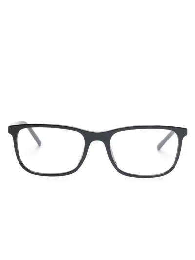 Dolce & Gabbana Rectangular-frame Glasses In Black