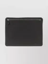 Dolce & Gabbana Rectangular Smooth Fabric Evening Clutch In Gray