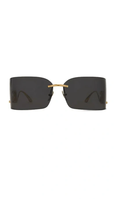 Dolce & Gabbana Rectangular Sunglasses In Black
