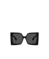 Dolce & Gabbana Rectangular Sunglasses In Black