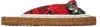 Dolce & Gabbana Floral Espadrille Slides In Ha5kq Rosa Rossa F.b