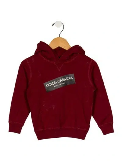 Pre-owned Dolce & Gabbana Babies' Red Casual Pullover Jacket