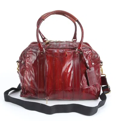 Pre-owned Dolce & Gabbana Red Color Leather Tote Bag ()