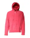 Dolce & Gabbana Red Cotton Knit Hooded Men Pullover Sweater In Red
