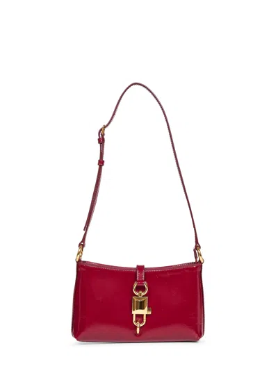 Dolce & Gabbana Red Lock Shoulder Bag