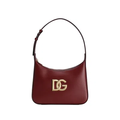 DOLCE & GABBANA DOLCE & GABBANA RED SHOULDER BAGS WOMEN