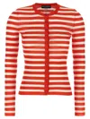 Dolce & Gabbana Women Striped Viscose Cardigan
