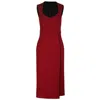 Dolce & Gabbana Red Viscose Dress In Red