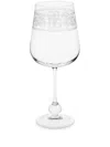 Dolce & Gabbana Red Wine Glass In Weiss