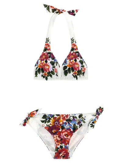 Dolce & Gabbana 're-edition 2000' Bikini In White