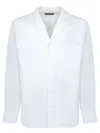 Dolce & Gabbana White Linen Shirt