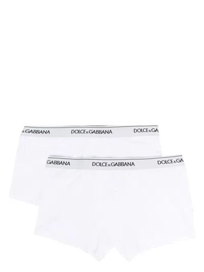Dolce & Gabbana Regular Boxer Clothing In White