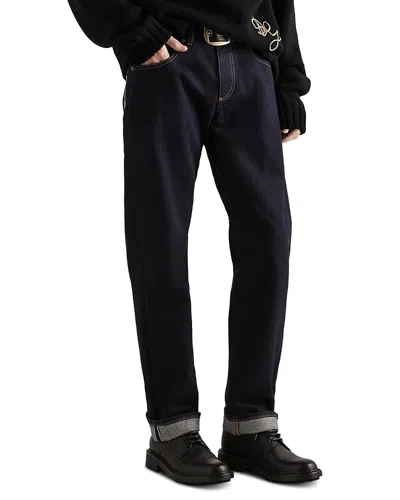 Dolce & Gabbana Regular Fit Jeans In Combined Color In Blue
