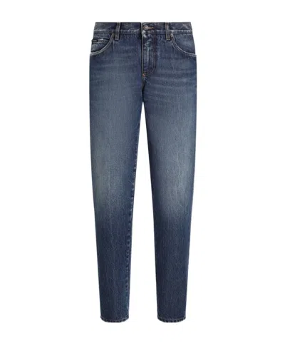 Dolce & Gabbana Regular Jeans In Blue