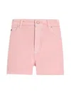 Dolce & Gabbana Regular Rise Flared Denim Shorts Clothing
