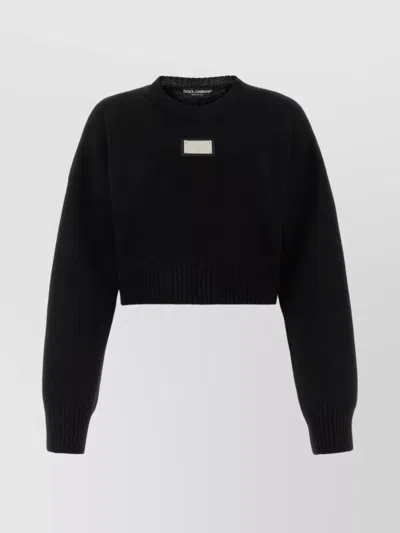 DOLCE & GABBANA RELAXED FIT: OVERSIZED KNITWEAR WITH PUFFED SLEEVES