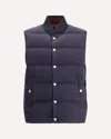 Dolce & Gabbana Men Sleeveless Jacket In Cotton And Viscose In Blue
