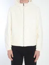 Dolce & Gabbana Reversible Leather Jacket Hood Drawstring