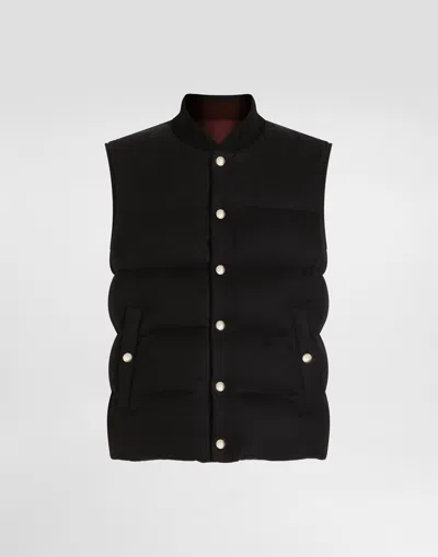 DOLCE & GABBANA REVERSIBLE PADDED GILET