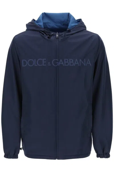 DOLCE & GABBANA DOLCE & GABBANA REVERSIBLE WINDBREAKER JACKET