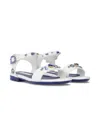 Dolce & Gabbana Open Toe Sandals In White