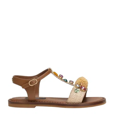 Dolce & Gabbana Rhinestone-embellished Sandals