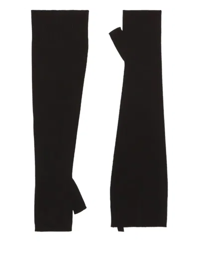 Dolce & Gabbana Rib Knit Gloves