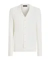 Dolce & Gabbana Ribbed Cardigan In White