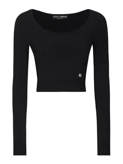DOLCE & GABBANA TOP - NEGRO