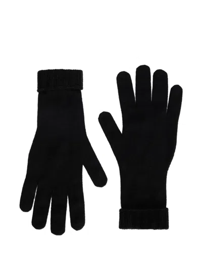 DOLCE & GABBANA RIBBED-CUFF GLOVES