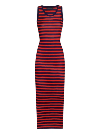 DOLCE & GABBANA RIBBED DRESS
