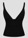 Dolce & Gabbana Ribbed-knit Cropped Tank Top