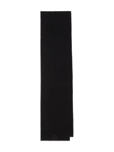 DOLCE & GABBANA RIBBED KNIT SCARF