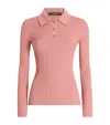 Dolce & Gabbana Ribbed Wool Polo-style Sweater