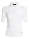 Dolce & Gabbana Geripptes Poloshirt