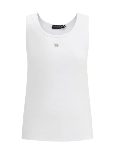 DOLCE & GABBANA RIBBED TOP