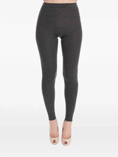 Dolce & Gabbana Ribbed-knit Trousers In Black