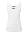 Dolce & Gabbana Ribknit Basic Tank Top In White