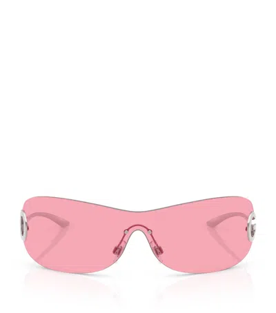 DOLCE & GABBANA RIMLESS SUNGLASSES