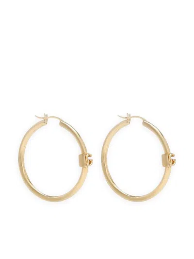 Dolce & Gabbana Ring Earrings In Gold