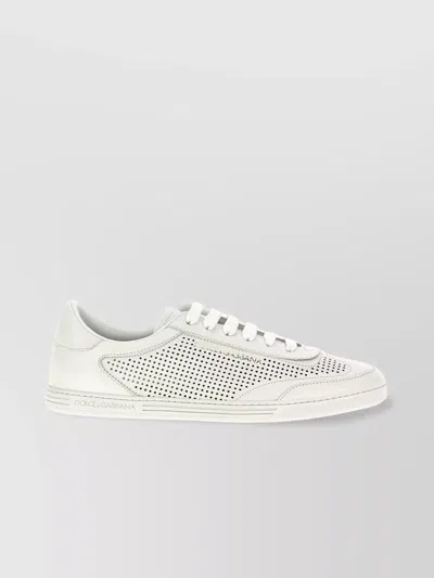 DOLCE & GABBANA 'RIVIERA' SNEAKERS FEATURING PERFORATED DESIGN