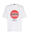 Dolce & Gabbana White Amor Heart Cotton Crewneck T-shirt In White