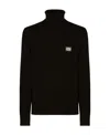 Dolce & Gabbana Turtleneck Sweater In Black