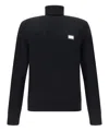 Dolce & Gabbana Turtleneck Sweater In Black