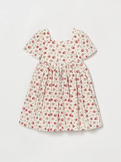 Dolce & Gabbana Babies' Romper  Kids Color Pink In White