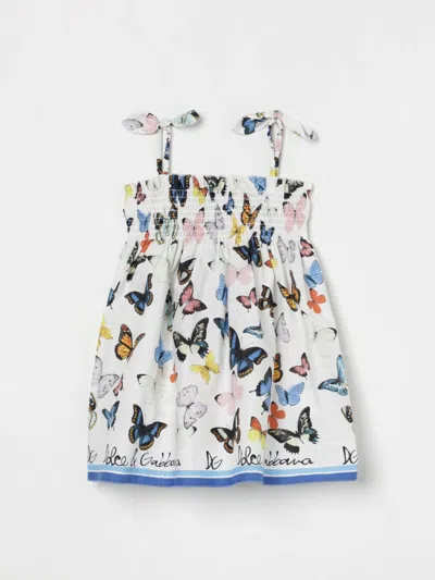 Dolce & Gabbana Babies' Romper  Kids Color White In ホワイト